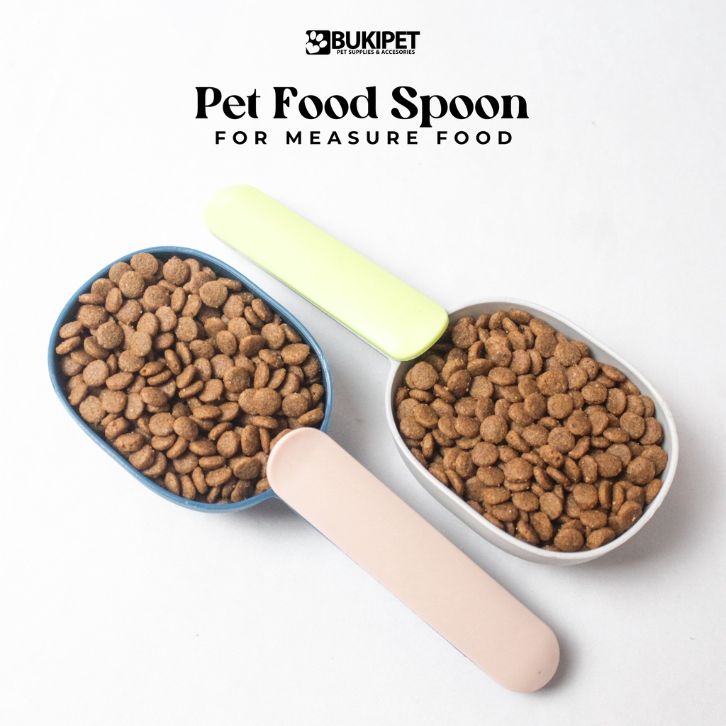 Sendok Takar Makanan Kucing Anjing Multifungsi - PET FOOD SPOON