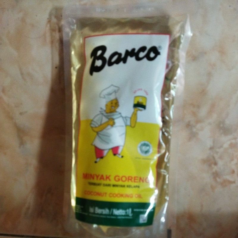 

Minyak goreng kelapa barco 1L