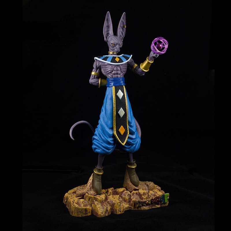 Anime Dragon Ball Z Beerus Figure Super God of Destruction Figure Koleksi Model Mainan Untuk Anak Hadiah Mainan