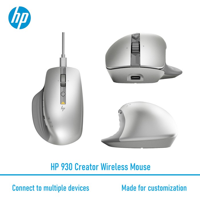 Mouse Wireless HP 930 Creator Bluetooth Multiple Devices