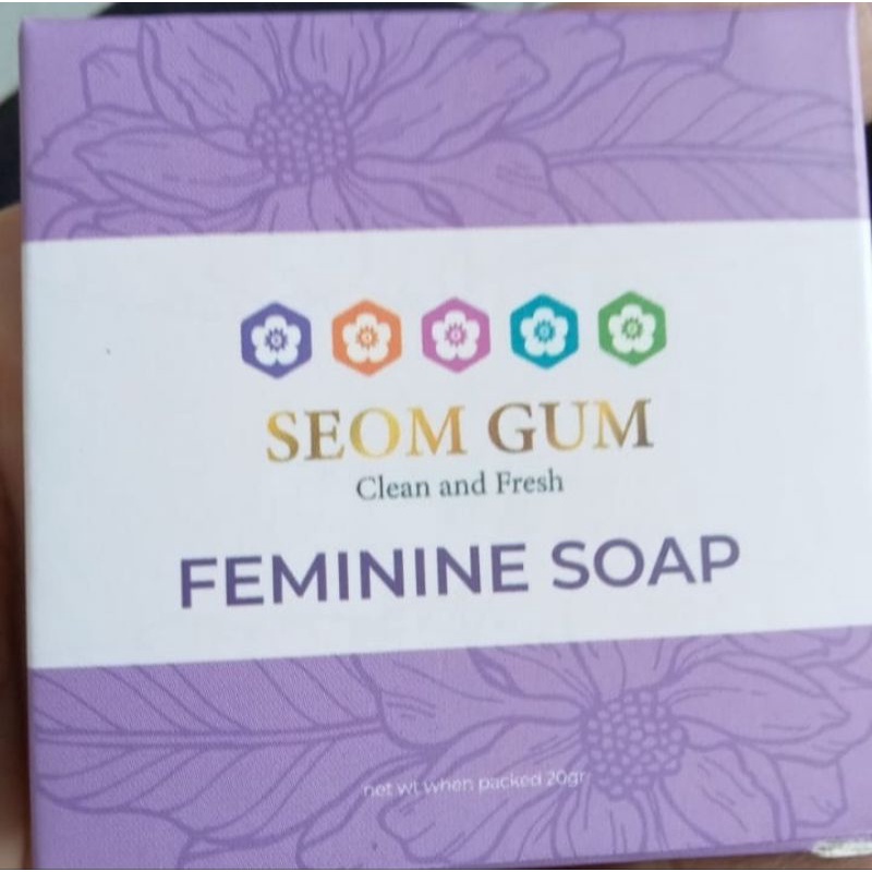 seom gum glowing soap