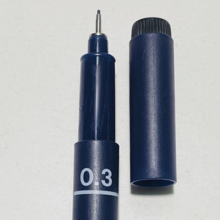 

DRAWING PEN SNOWMAN 0.3 NO.FT 700 ( HITAM ) / 1 BOX ISI 12 PCS