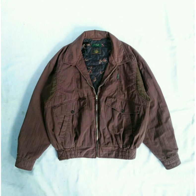 flight jaket second / jaket crocodile vintage / crocodile original / jaket crocodile second