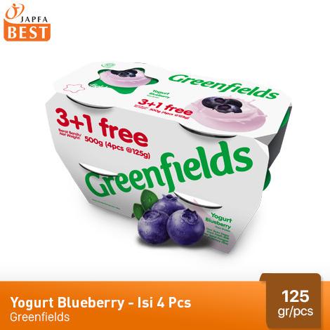 

Greenfields Yogurt Blueberry 125 gr - Isi 4 Pcs TERLARIS TERPERCAYA ORIGINAL