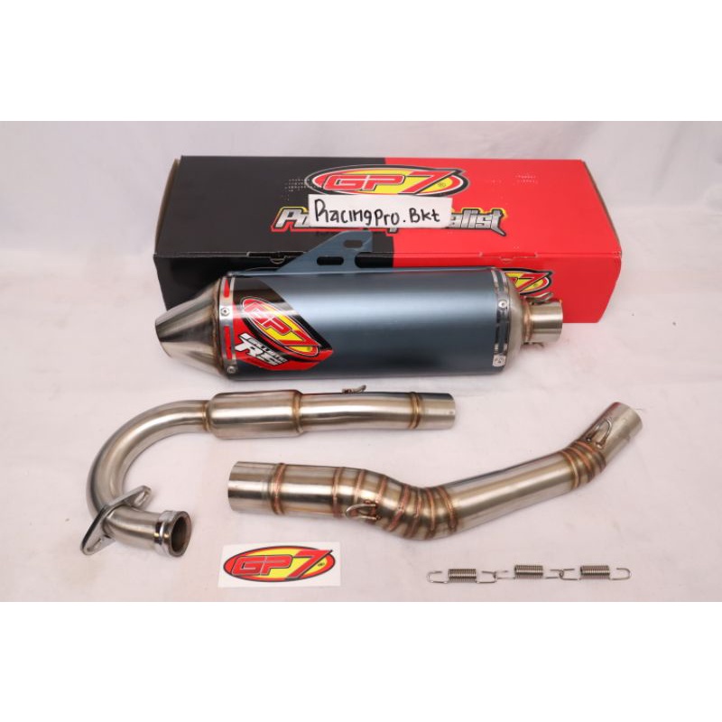 Knalpot GP7  Ballistic Rs KLX 150 DTracker 150 Standar kompetisi Original GP7