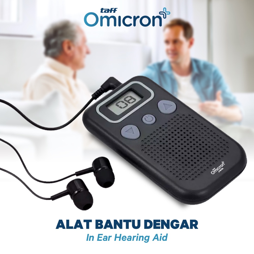 TaffOmicron Alat Bantu Dengar In Ear Hearing Aid - JY-2019A