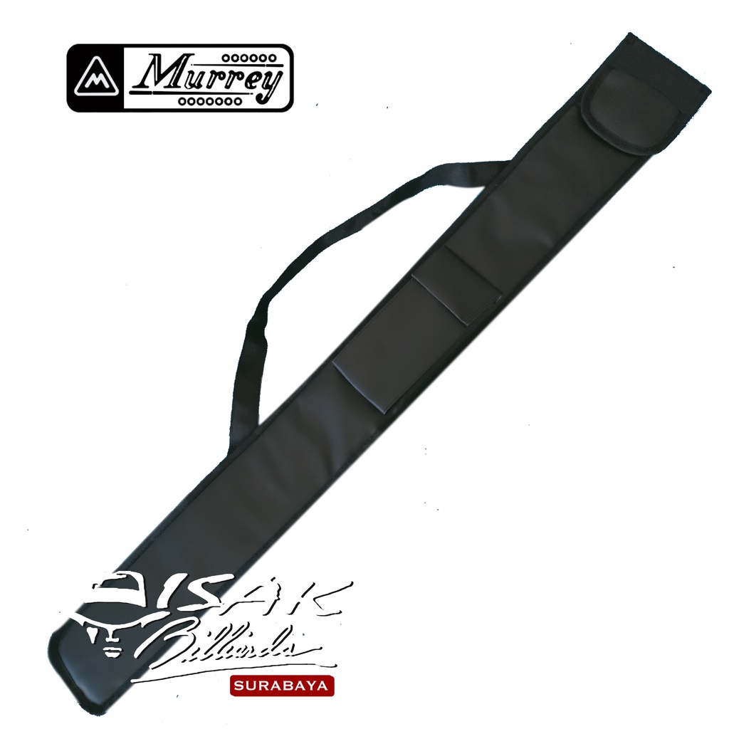 Murrey Cue Case 1B1S Pocket - Soft Vinyl Billiard Cue Case