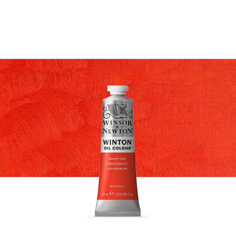 

WINTON OIL COLOUR 37 ML SCARLET LAKE WINSOR & NEWTON