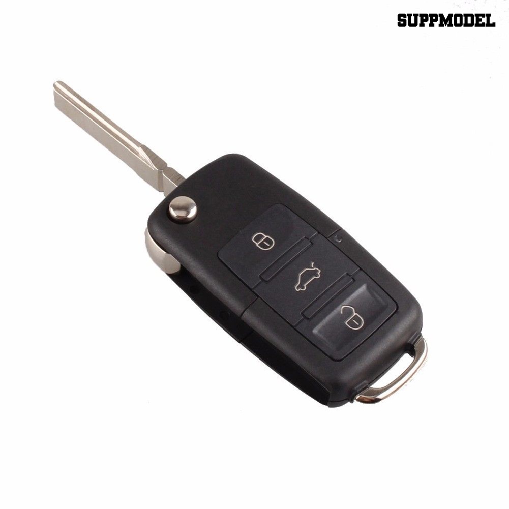[Auto] Cangkang Kunci Remote Pengganti Untuk Jok Golf4 5 Passat B5 B6 Polo Touran Skoda