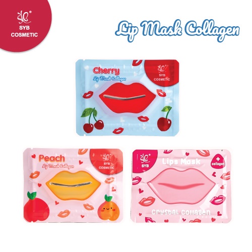 SYB Crystal Collagen Lips Mask | masker bibir| lip mask SYB