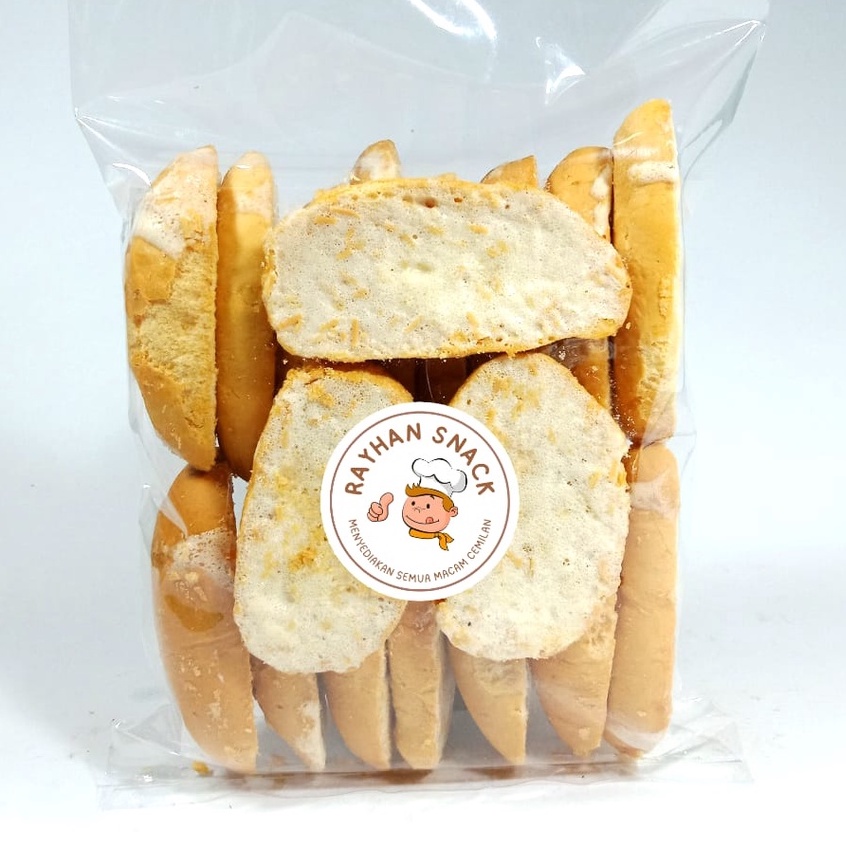 

Roti Kering Bagelen Butter Susu Keju Bandung 250 Gram - Rayhan Snack