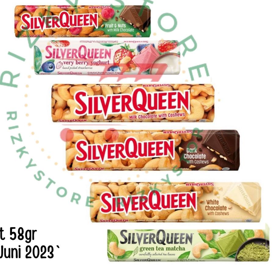 

Banting Harga SILVERQUEEN 58 GRAM, COKLAT GREEN TEA , ALMOND , MEDE, SILVER QUEEN