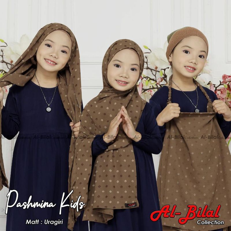Jilbab Pasmina Karet Kids Ory By Al Bilal Collection