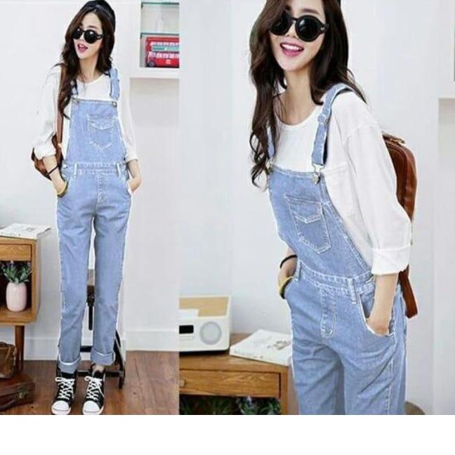 Baru Jamsuit Wanita / Celana Panjang / Celana Kodok / Baju Kodok jeans