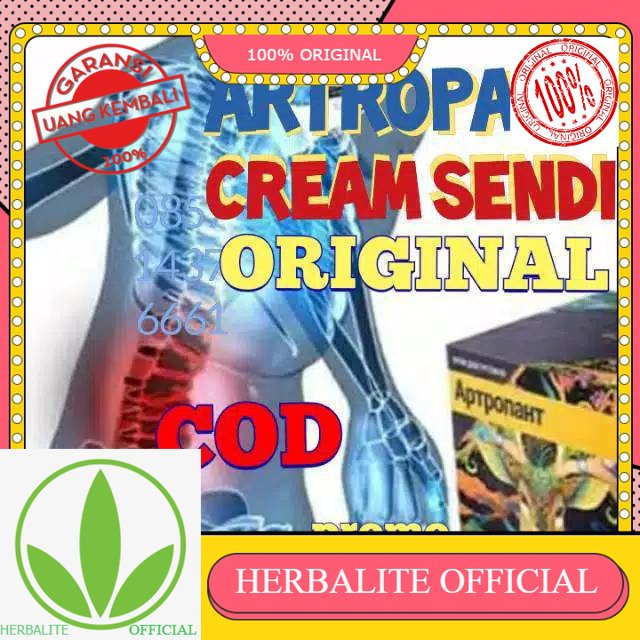 100% ORIGINAL Artropant - Artropant  Obat Sendi Asli Persendian Tulang - Obat Sendi dan Tulang - Sak
