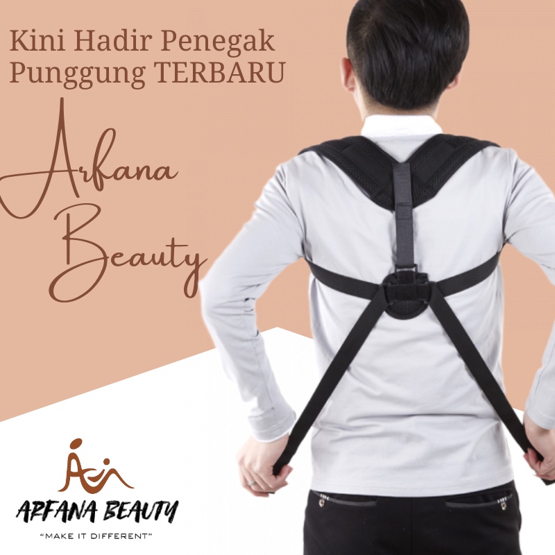 Korset Penegak Penyangga Pelurus Korektor Corrector Punggung Postur Badan Tubuh Tegak Penyangga Terapi Untuk Punggung Back Posture Corrector Harness Anti Bungkuk Bongkok Pria Wanita Original Ori Premium Import Terbaru