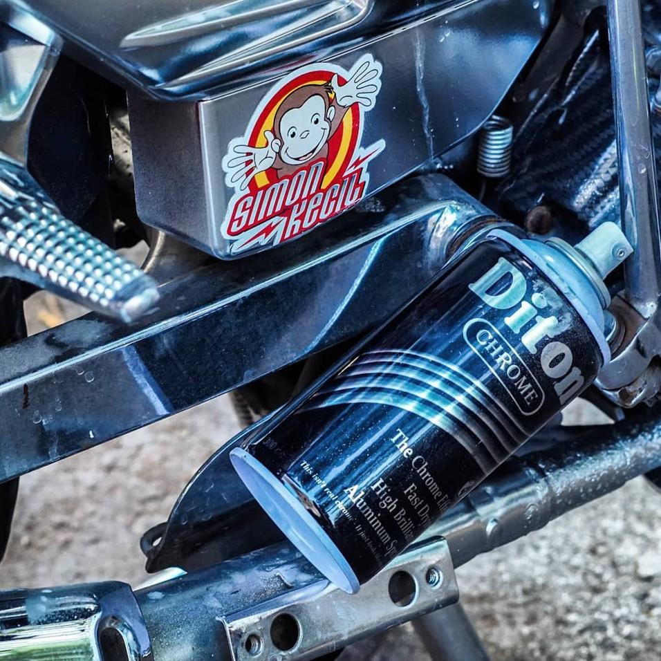 Kirim Tercepat Cat Pilox Diton Chrome Krom Sepeda Motor Mobil Velg Mesin 150cc pylox kecil ekonomis 