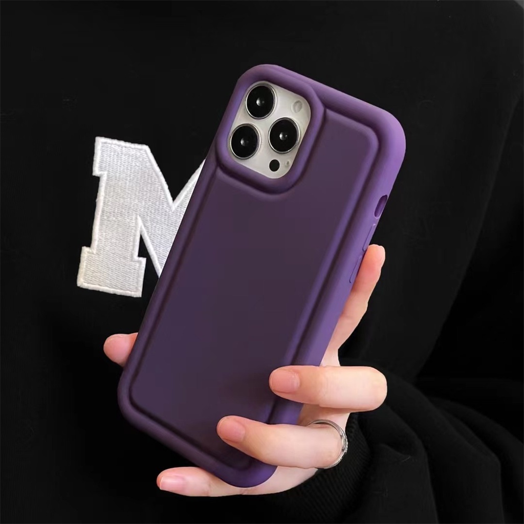 Soft Case Silikon Shockproof Anti Kotor Dengan Ring Untuk iPhone 14 Pro Max Plus 13 12 11 Pro Max