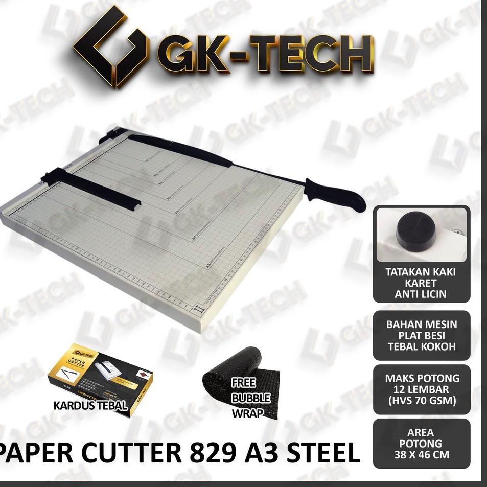

❈®❈ Paper Cutter A3 ( Alat Potong Kertas ) Pemotong Kertas Alat Potong /Mesin Pemotong Kertas HVS, Sticker, Dos, PVC ID Card, Yellow Board, Art Paper, Vinyl, Bontax, Camel, Kertas Foto A5, A4, F4, B4 Glossy Silky Photo Paper