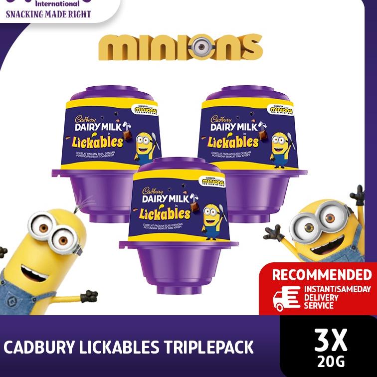 

[PRODUK NF7SF] Cadbury Dairy Milk Lickables - Triple Pack YFT