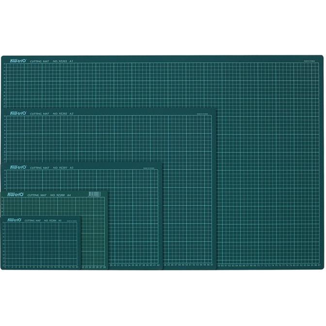 

Terlaris Cutting Mat Size A2, Double Sided Self Healing A2.Merek Taiwan KW-TRIO Termurah