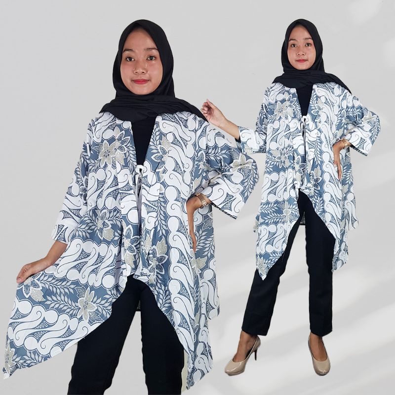 Bolero/ Outer Batik Soft Lengan Panjang- Naira Batik