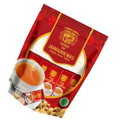 

I-83✓) Serbat Cap Jangkrik Mas Ginger Drink Tablet 10 Sachet / Minuman Herbal Jahe / Minuman Tradisional super keren