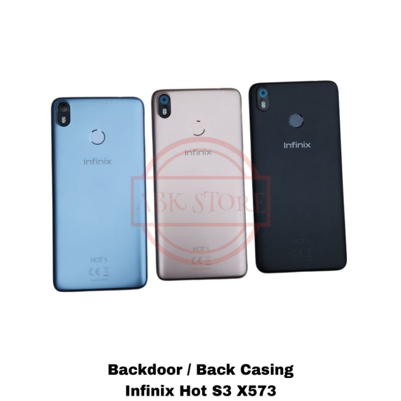 TUTUP BELAKANG BACKDOOR BACKCOVER BACK CASING INFINIX HOT S3 X573