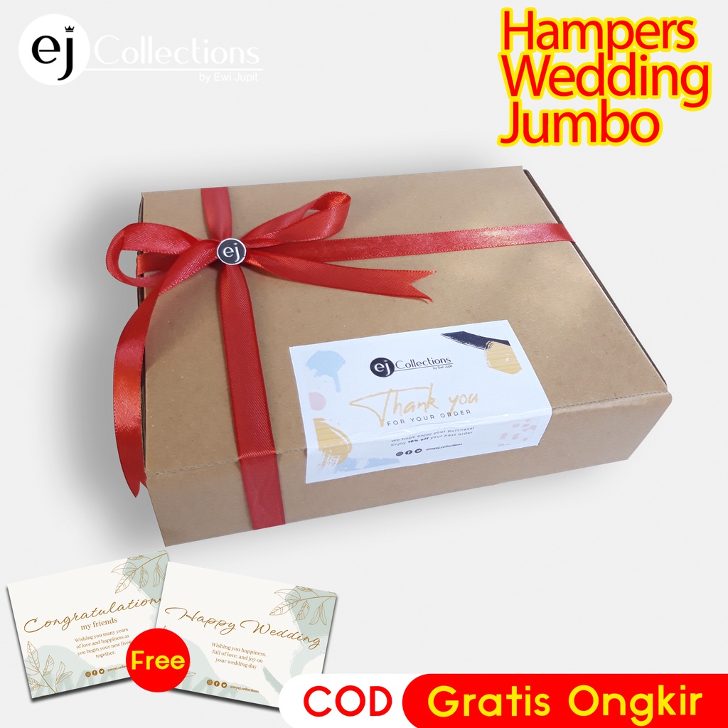 Kado Pernikahan Hampers Wedding Hadiah Gift PREMIUM Jumbo Series