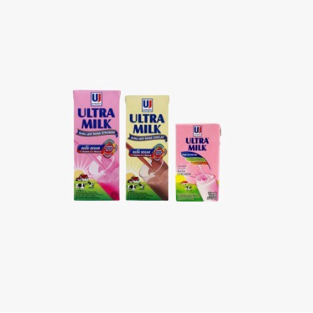 SUSU ULTRA MILK KOTAK UHT 125ML 200ML DAN 250ML