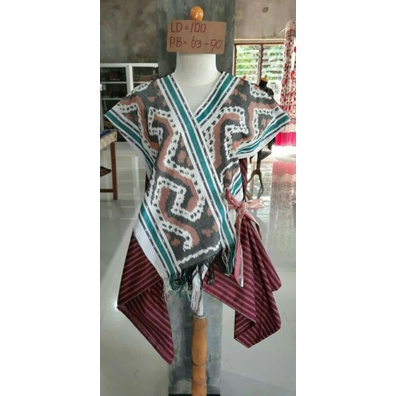 BAJU TENUN BATIK LURIK MODERN