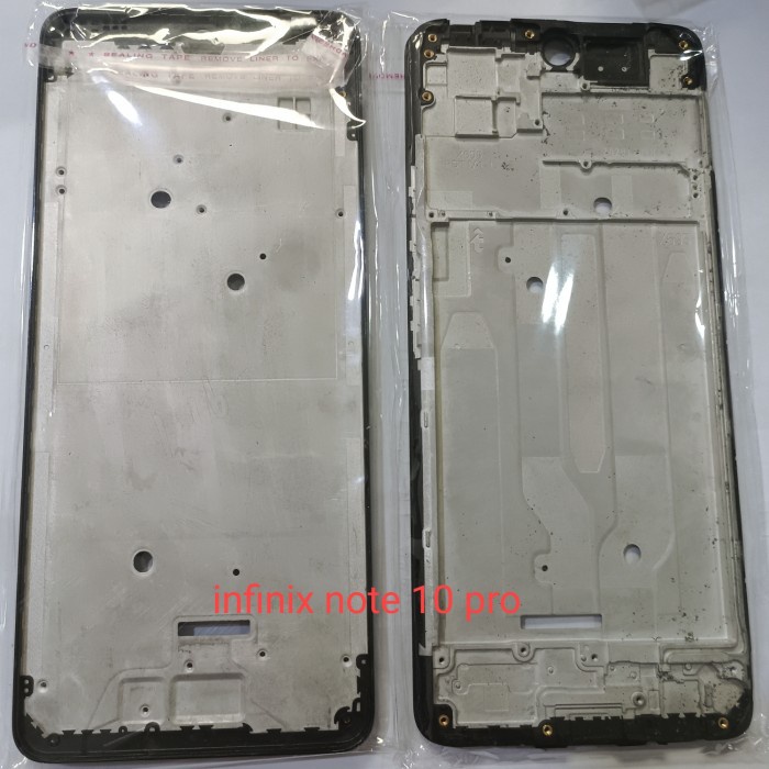 frame lcd tatakan mesin tulang tengah infinix note 10 pro