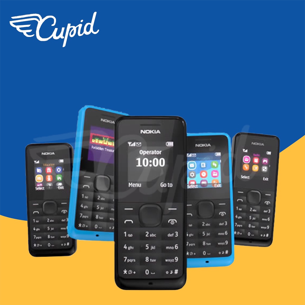 CUPID Nokia 105 2016 FM Hp murah Mobile Phone Dual SIM