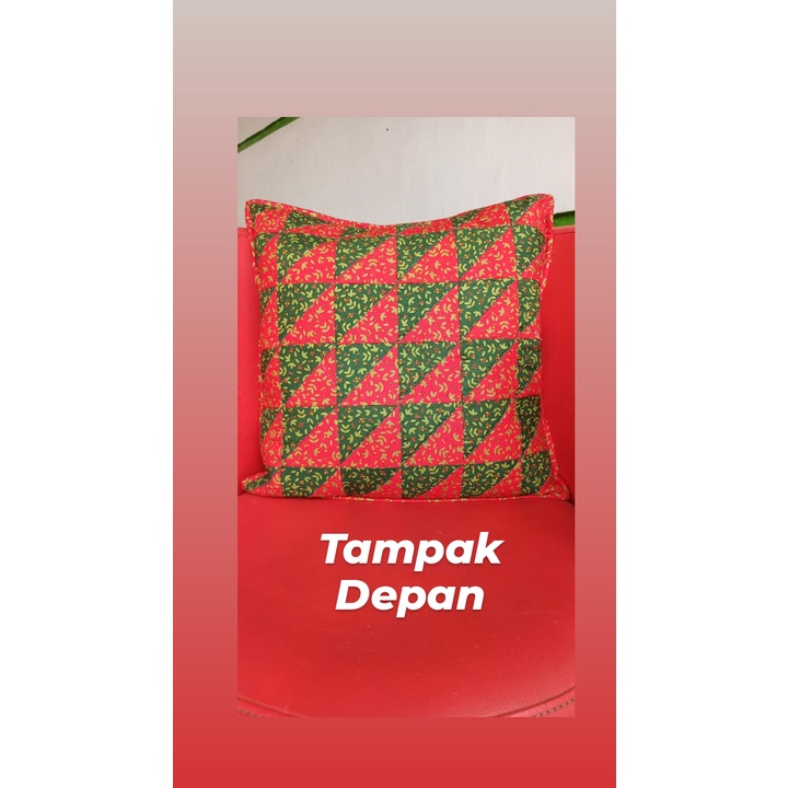 Paket Isi  5pcs  / Sarung Bantal Kursi dan Sofa 40 x 40cm Premium Tebal Aesthetic Resleting / Cushio