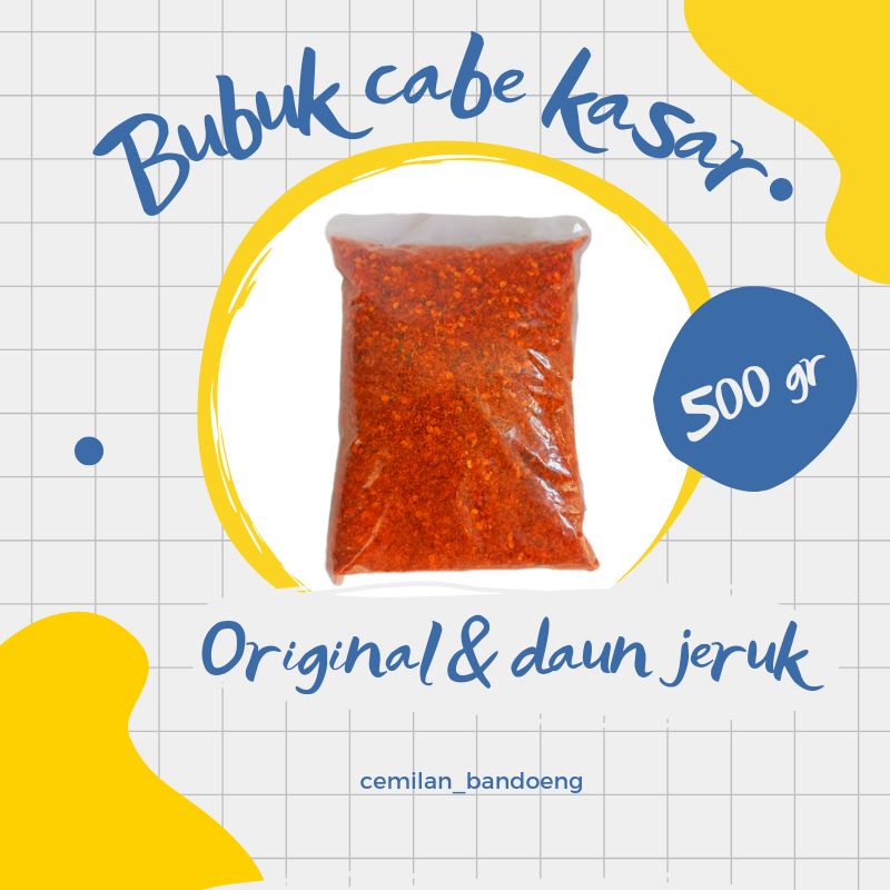 cabe kasar hot jeletot original dan aroma daun jeruk 500gr