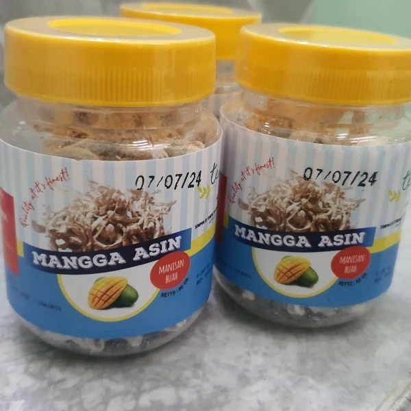 

Manisan Buah Mangga Putih Asin
