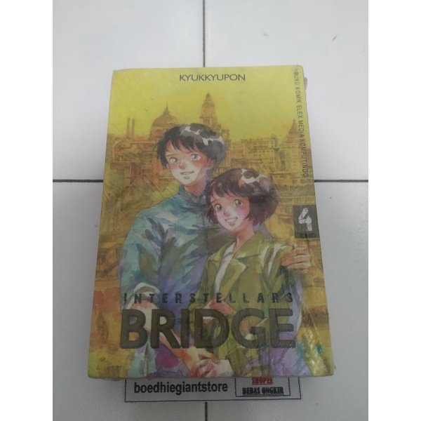 komik interstellars bridge 1-4 tamat, full segel, TS