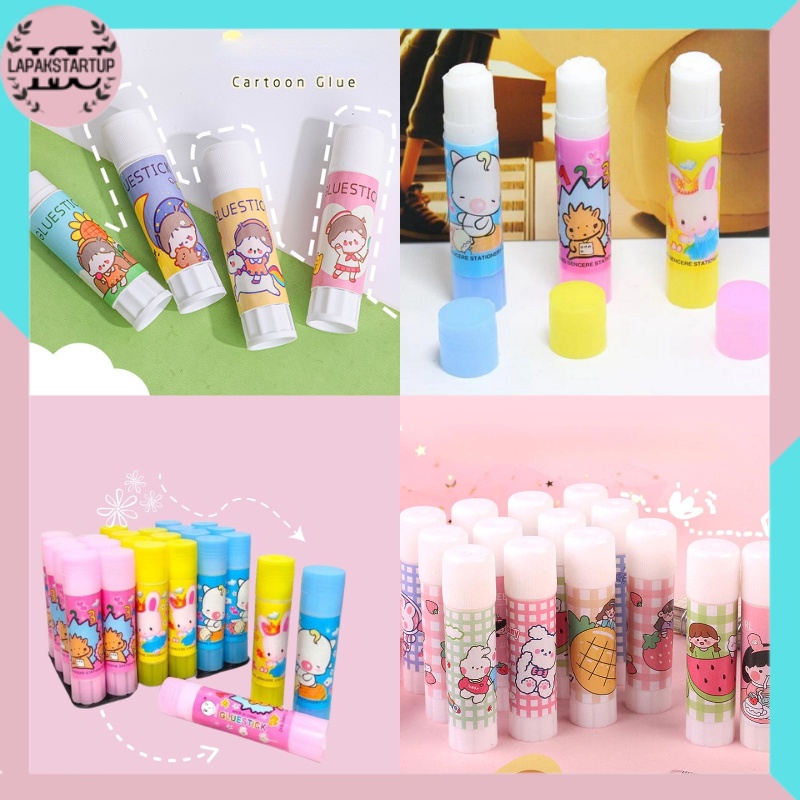 

Glue Stick Kecil Lem Stik Kertas Kecil Motif LS