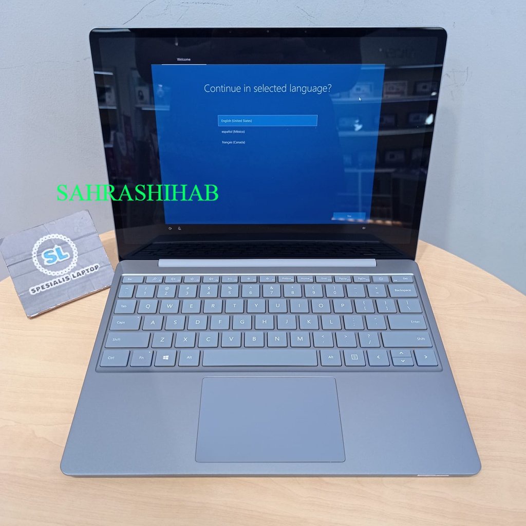 Jual Laptop Touchscreen Microsoft Surface Laptop Go Intel I5 1035g1 Ram 8gb Ssd 128gb 124 1213