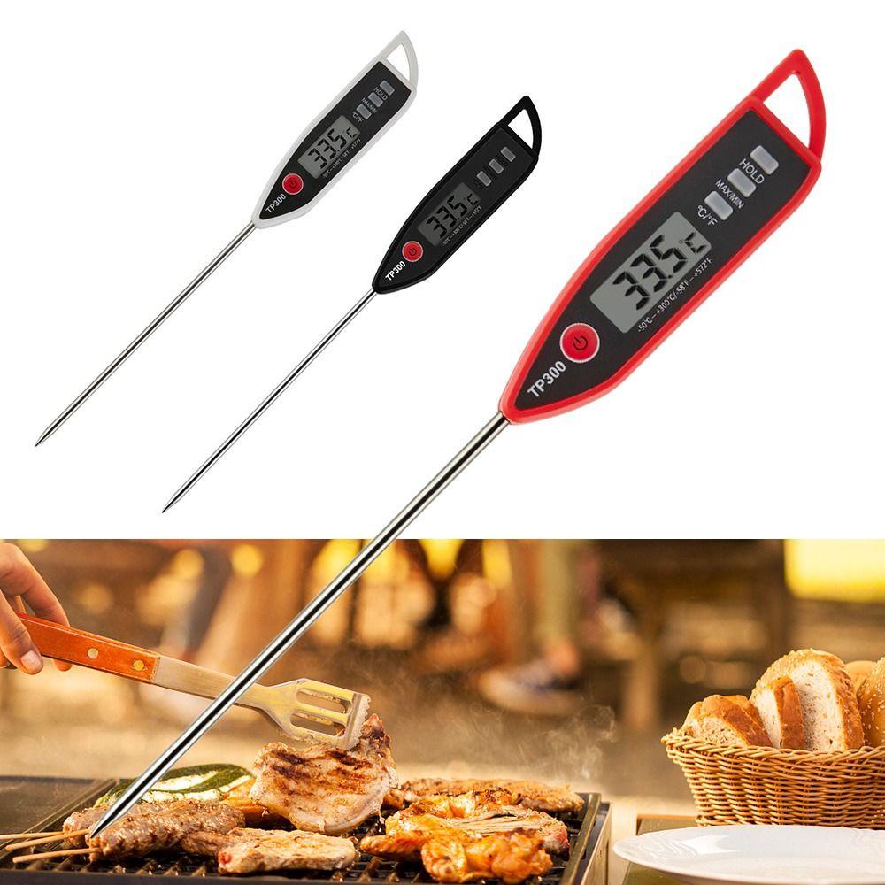 Termometer Makanan Digital Nanas TP300 Barbekyu Alat Masak Untuk Daging BBQ Makanan Minyak Dapur Pengukur Suhu