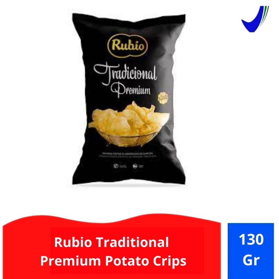 

Rubio Traditional Premium Potato Crips 130gr