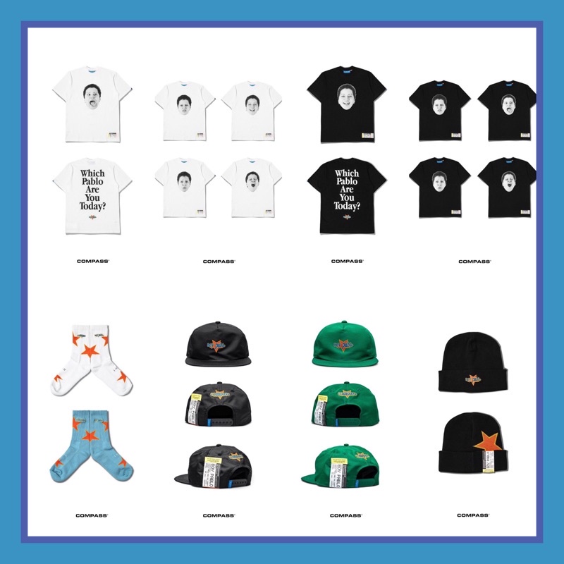 [ORIGINAL] COMPASS X BOY PABLO APPAREL LIMITED EDITION