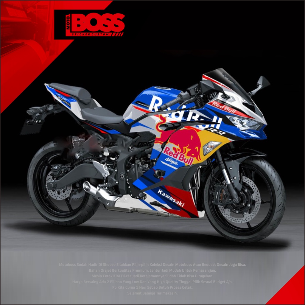 Jual Sticker Decal Full Body Ninja Zx R Stiker Decal Zx R Kode