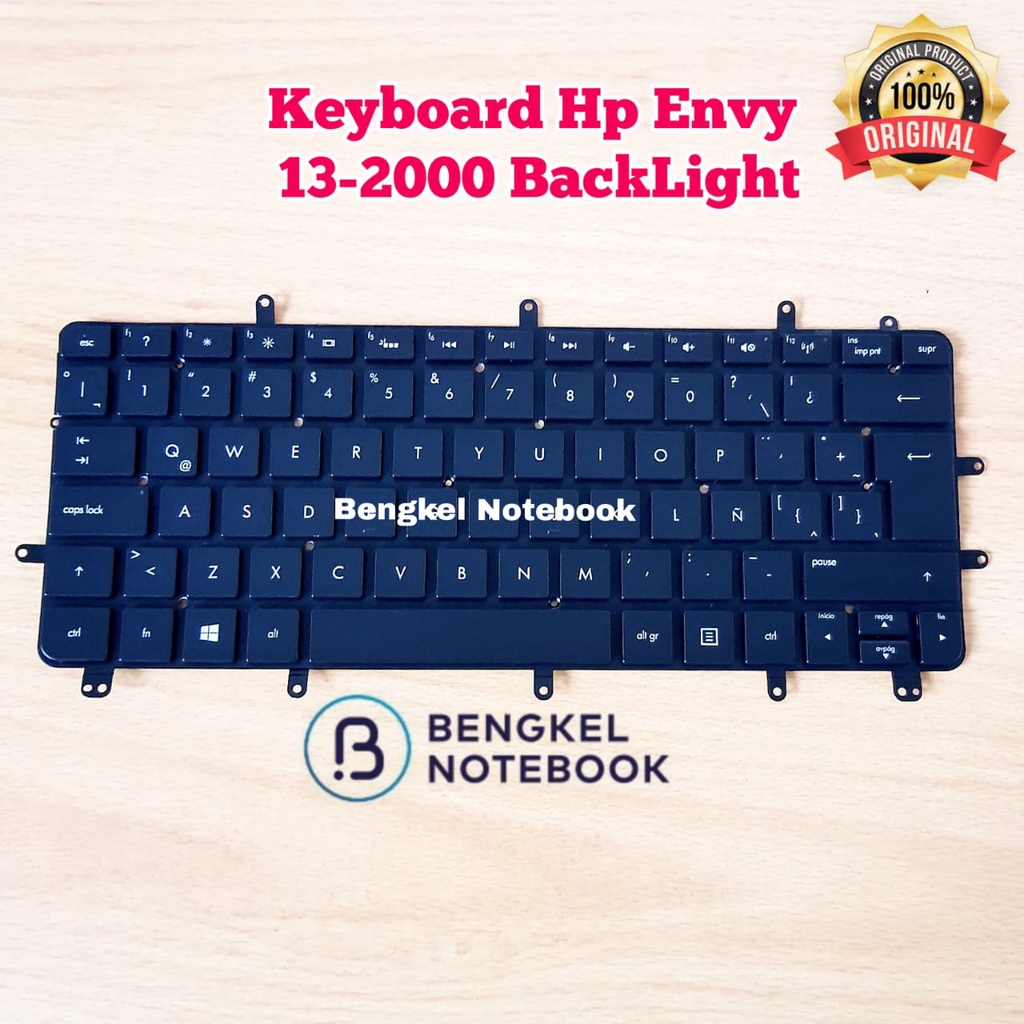 Keyboard HP Envy Ultrabook Spectre XT Pro 13-1000 13-2000 13T-2000 13T-2100 13-2100 TPN-C104 Backlight Kabel Lurus