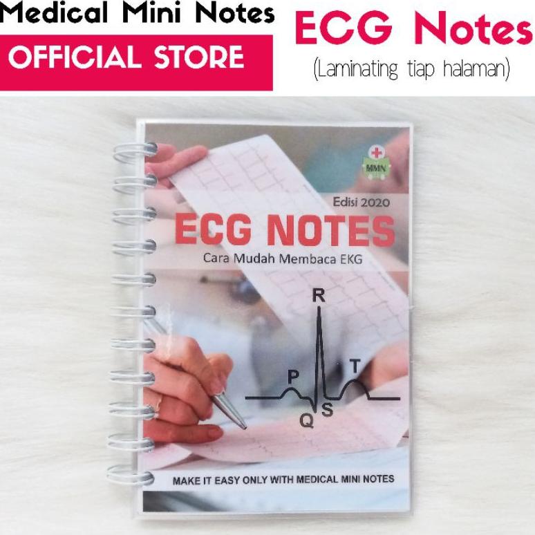 BISA COD Original  Medical Mini Notes - EKG edisi 2020 | MMN EKG | Buku Saku Elektrokardiografi