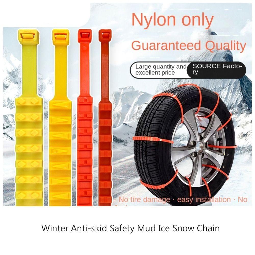 Preva Lumpur Es Salju Rantai Outdoor Safety Winter Strap Aman Ban Aksesoris Mobil Mobil Truk Kabel Ties