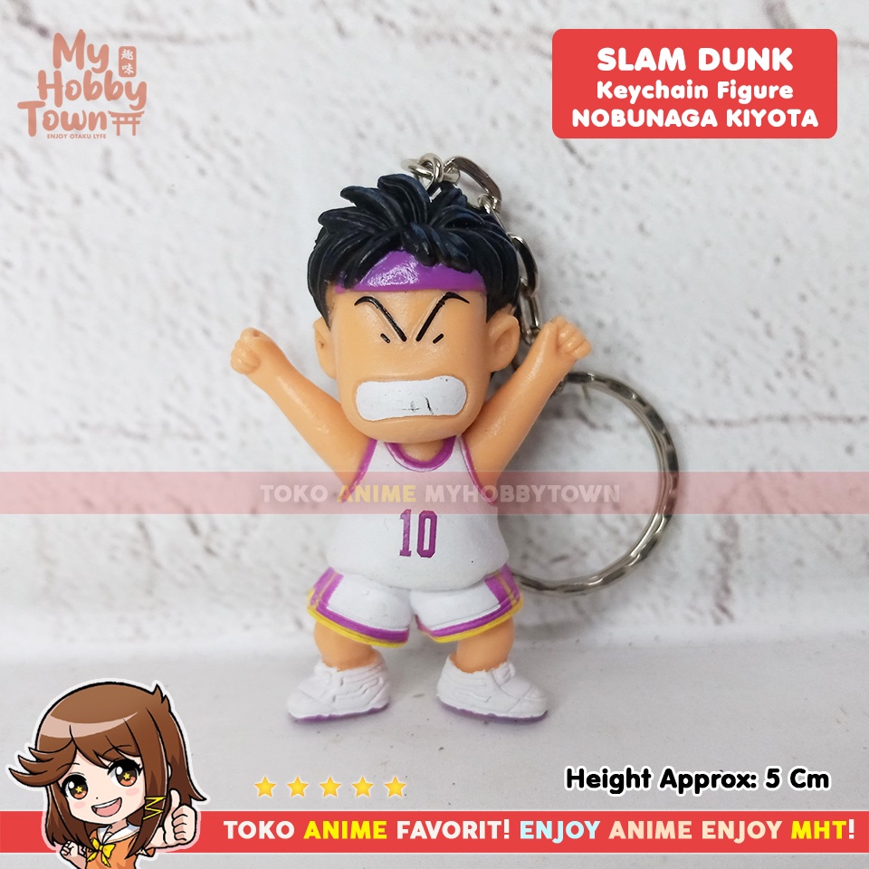 Gantungan Kunci Figure Anime Slam Dunk Sakuragi Hanamichi Akagi Takenori Rukawa Kaede Akira Sendoh Nobunaga Kiyota Haruko Akagi Hisashi Mitsui