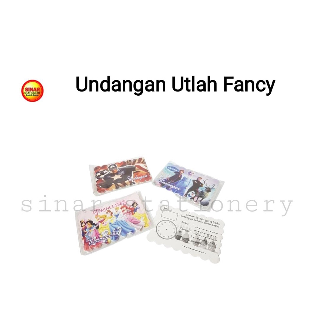 

Undangan ulang tahun anak fancy 1pak 10lembar