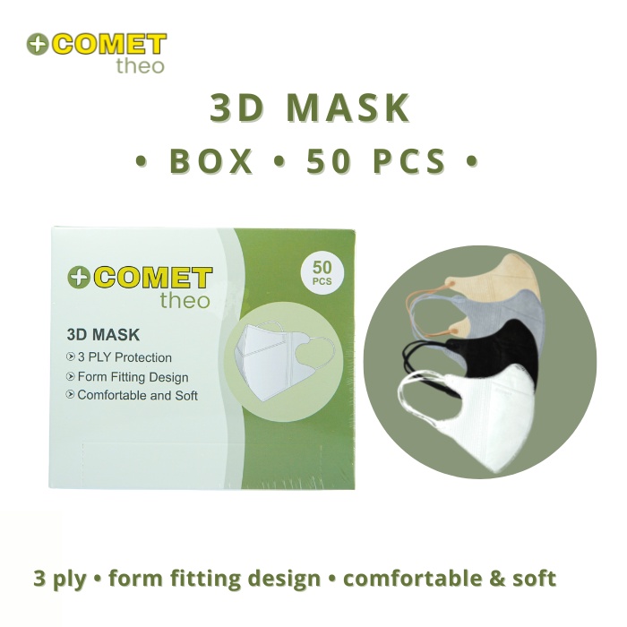 Masker COMET Theo 3D Mask Box