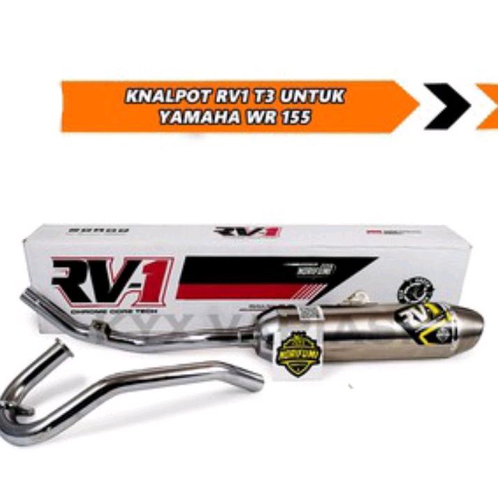 KNALPOT ORI NORIFUMI RV1 T3 YAMAHA WR 155, Knalpot RV1 T3 Yamaha WR 155 ORI NORIFUMI
